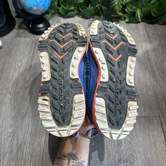 Brooks Cascadia 13 Pacific Crest Women Size 7 Running Trail Hiking Shoes Blue - Picture 8 of 11